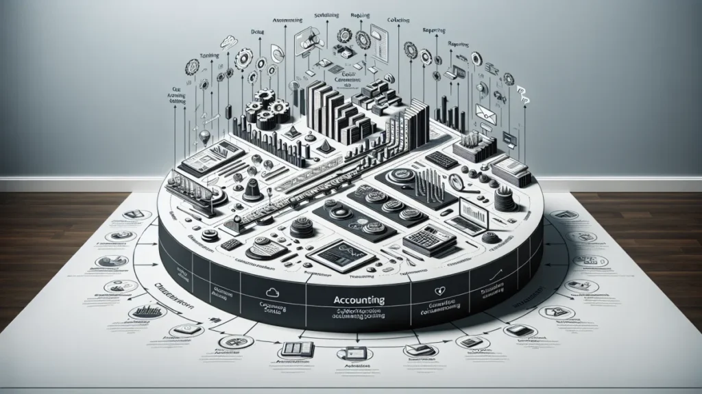 Tecnologia Em Processos Contábeis: Transformando Negócios Em 2026 2 Imagem ilustrativa de tecnologia em processos contábeis com gráficos e computadores - exemplo prático