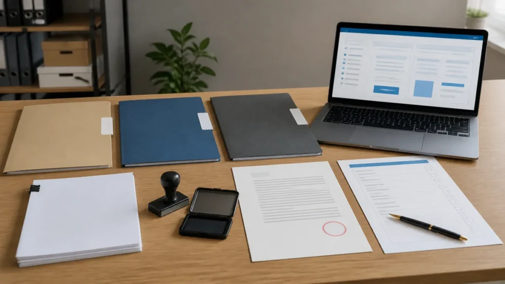 Momento de o que muda entre mei, empresário individual e sociedade limitada durante atividade de documentos para abrir.